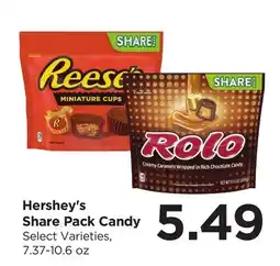 Food 4 Less Hershey's Share Pack Candy offer