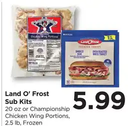 Food 4 Less Land O'Frost Sub Kits offer