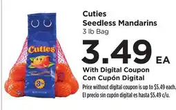 Food 4 Less Cuties Seedless Mandarins offer