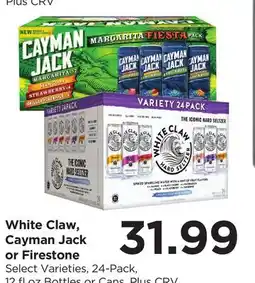 Food 4 Less White Claw, Cayman Jack or Firestone offer