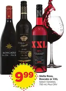Food 4 Less Stella Rosa, Roscato or XXL offer