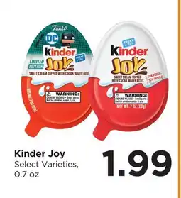 Food 4 Less Kinder Joy offer