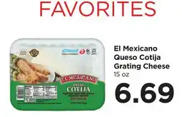 Food 4 Less El Mexicano Queso Cotija Grating Cheese offer