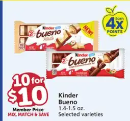 Albertsons Kinder Bueno offer