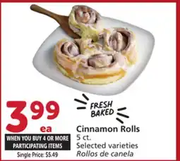 Albertsons Cinnamon Rolls offer
