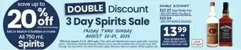 Albertsons Spirits Spirits offer