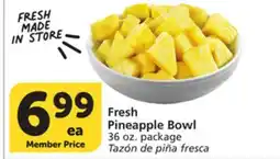 Albertsons Fresh Pineapple Bowl offer