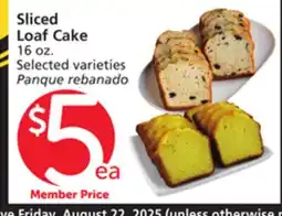 Albertsons Sliced Loaf Cake offer