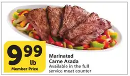 Albertsons Marinated Carne Asada offer