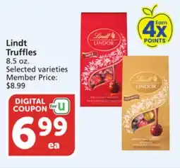 Albertsons Lindt Truffles offer