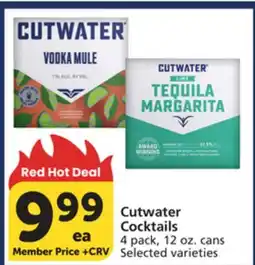 Albertsons Cutwater Cocktails offer