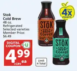 Albertsons Stok Cold Brew offer