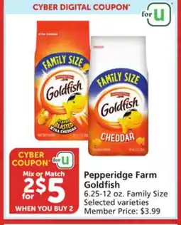 Albertsons Pepperidge Farm Goldfish offer