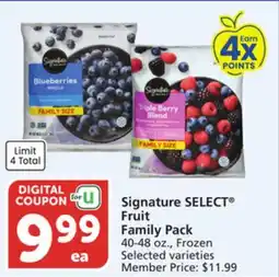 Albertsons Signature SELECT Fruit Family Pack offer