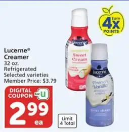 Albertsons Lucerne Creamer offer