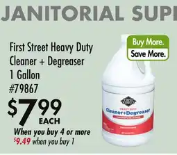 Smart & Final First Street Heavy Duty Cleaner + Degreaser offer
