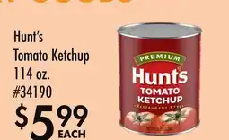 Smart & Final Hunt's Tomato Ketchup offer