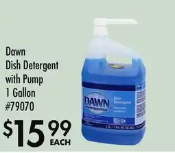 Smart & Final Dawn Dish Detergent with Pump offer