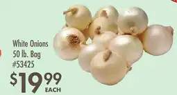 Smart & Final White Onions offer