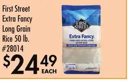 Smart & Final First Street Extra Fancy Long Grain Rice offer
