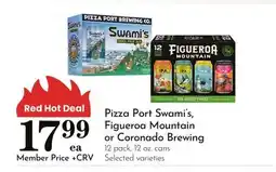 Pavilions Pizza Port Swami's, Figueroa Mountain or Coronado Brewing offer