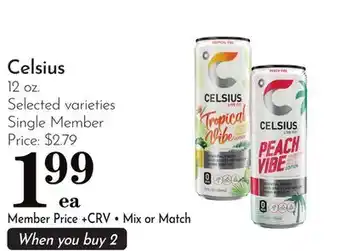 Pavilions Celsius offer