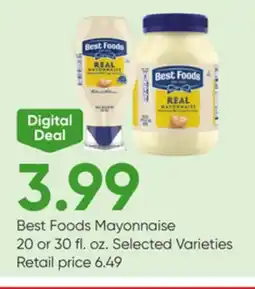 Stater Bros Best Foods Mayonnaise offer