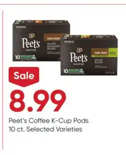 Stater Bros Peet's Coffee K-Cup Pods offer