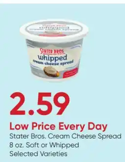 Stater Bros Stater Bros. Cream Cheese Spread offer