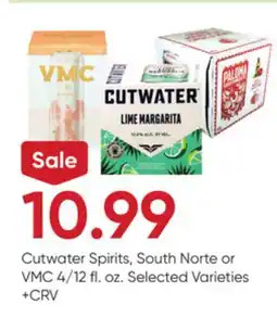 Stater Bros Cutwater Spirits, South Norte or VMC offer