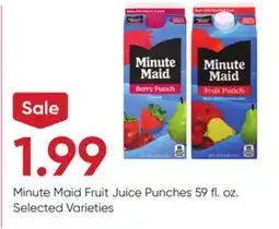 Stater Bros Minute Maid Fruit Juice Punches offer