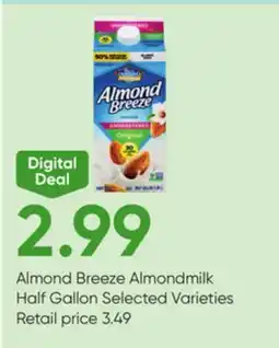 Stater Bros Almond Breeze Almondmilk offer
