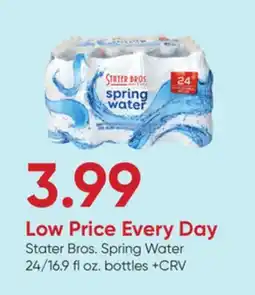 Stater Bros Stater Bros. Spring Water offer