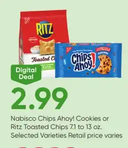 Stater Bros Nabisco Chips Ahoy! Cookies or Ritz Toasted Chips offer
