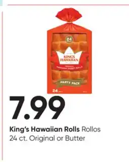 Stater Bros King's Hawaiian Rolls offer