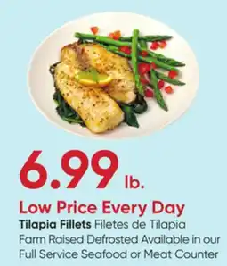 Stater Bros Tilapia Fillets offer