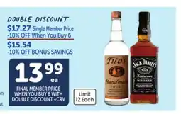 Vons Spirits offer