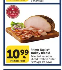 Vons Primo Taglio Turkey Breast offer