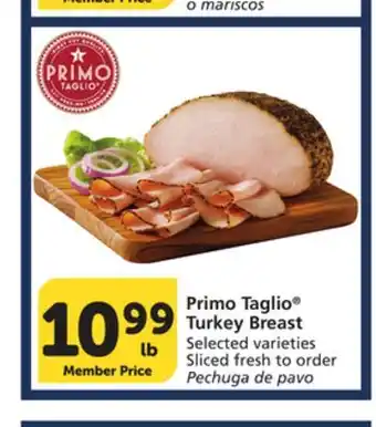 Vons Primo Taglio Turkey Breast offer