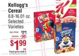 Smart & Final Kellogg's Cereal offer