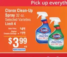 Smart & Final Clorox Clean-Up Spray offer