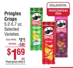 Smart & Final Pringles Crisps offer