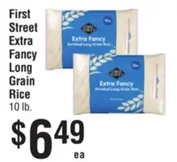 Smart & Final First Street Extra Fancy Long Grain Rice offer