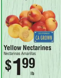 Smart & Final Yellow Nectarines offer