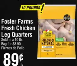 Smart & Final Foster Farms Fresh Chicken Leg Quarters offer