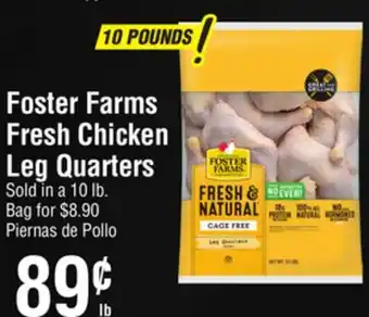 Smart & Final Foster Farms Fresh Chicken Leg Quarters offer