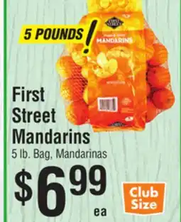 Smart & Final First Street Mandarins offer
