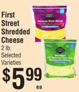 Smart & Final First Street Shredded Cheese offer