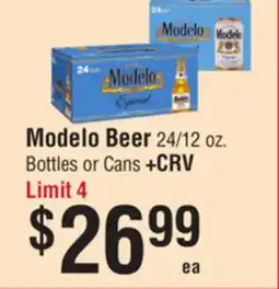 Smart & Final Modelo Beer offer