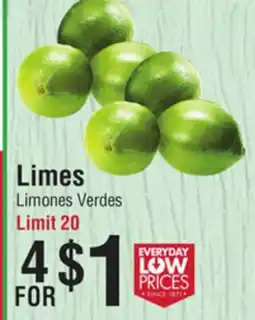 Smart & Final Limes offer